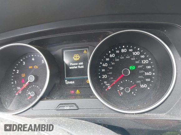 2018 Volkswagen Tiguan S with VIN 3VV0B7AX2JM011628, listed as a IAAI auction lot 41685841 with 129,484 mi miles and . Bid and sale history available at DreamBid. Image 7.