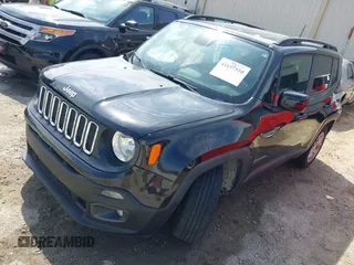 2018 Jeep Renegade Latitude with VIN ZACCJABB8JPJ35329, listed as a IAAI auction lot 41697510 with 97,149 mi miles. Bid and sale history available at carsss.com. Image 17.