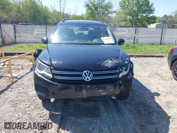 2017 Volkswagen Tiguan S with VIN WVGAV7AX7HK021496, listed as a IAAI auction lot 41968240 with 142,980 mi miles and . Bid and sale history available at DreamBid. Image 12.