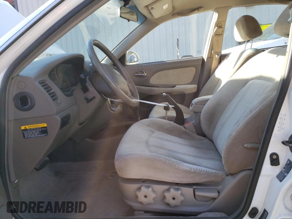 2005 Hyundai Sonata GLS with VIN KMHWF35H05A119527, listed as a Copart auction lot 88495365 with 187,384 mi miles and Non Repairable. Bid and sale history available at carsss.com. Image 7.