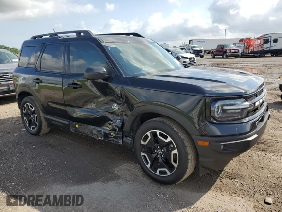 2022 Ford Bronco Sport Outer Banks z VIN 3FMCR9C69NRD91014, wystawiony jako Copart lot #53905875 z przebiegiem 39 277 mil mil oraz Szkoda całkowita • Salvage title. Historia ofert i sprzedaży dostępna na DreamBid. Obrazek 4.