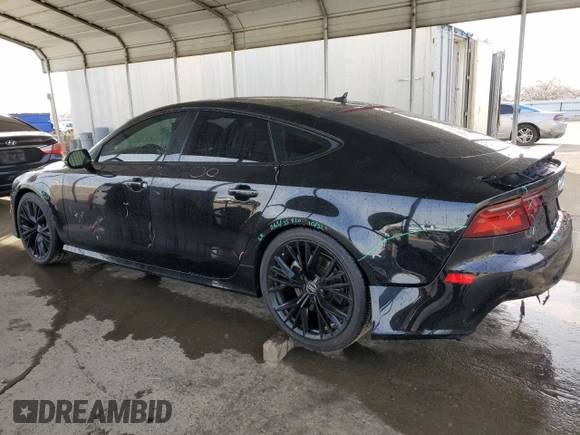 2016 Audi A7 3.0 Prestige with VIN WAU2GAFC2GN083677, listed as a Copart auction lot 43654304 with 99,526 mi miles. Bid and sale history available at carsss.com. Image 2.