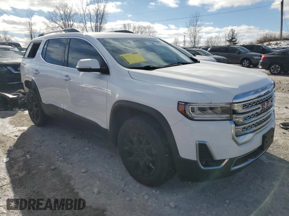 2020 GMC Acadia SLT with VIN 1GKKNML45LZ168723, listed as a Copart auction lot 44224705 with 87,430 mi miles and Salvage Title. Bid and sale history available at DreamBid. Image 4.