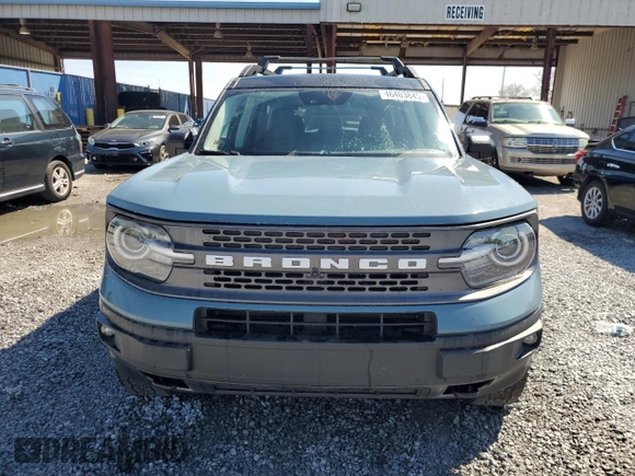2023 Ford Bronco Sport Badlands z VIN 3FMCR9D9XPRE02582, wystawiony jako Copart lot #46403845 z przebiegiem 26 713 mil mil oraz Nie do naprawy • Non repairable. Historia ofert i sprzedaży dostępna na DreamBid. Obrazek 5.