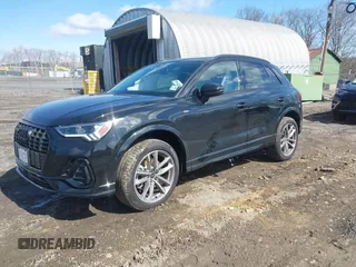 2024 Audi Q3 S line Premium Plus with VIN WA1EECF35R1155302, listed as a IAAI auction lot 41983419 with 7,929 mi miles and . Bid and sale history available at DreamBid. Image 18.