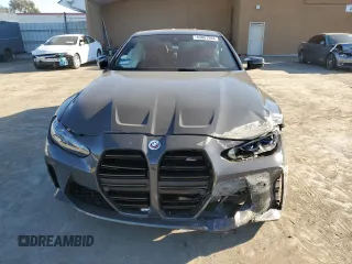 2023 BMW M4 Competition with VIN WBS33AZ01PCM59701, listed as a Copart auction lot 83067984 with 26,200 mi miles and Salvage Title. Bid and sale history available at carsss.com. Image 5.