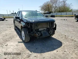 2021 Chevrolet Silverado 1500 Custom with VIN 1GCPYBEK1MZ218107, listed as a Copart auction lot 51285875 with 92,619 mi miles and Salvage Title. Bid and sale history available at DreamBid. Image 10.