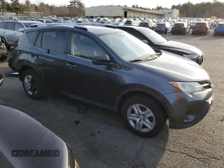 2015 Toyota RAV4 LE with VIN JTMBFREV2FD142951, listed as a Copart auction lot 46443175 with 127,249 mi miles and Salvage Title. Bid and sale history available at carsss.com. Image 4.