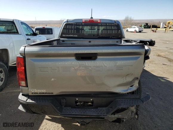 2024 Chevrolet Colorado 4WD Trail Boss with VIN 1GCPTEEK0R1206567, listed as a Copart auction lot 47099495 with 8,295 mi miles and Salvage Title. Bid and sale history available at carsss.com. Image 6.