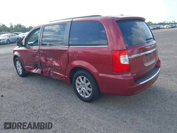 2014 Chrysler Town & Country Touring with VIN 2C4RC1BGXER218474, listed as a IAAI auction lot 42008374 with 72,686 mi miles. Bid and sale history available at carsss.com. Image 3.