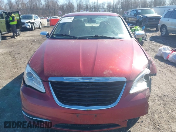 2012 Chrysler 200 Limited with VIN 1C3CCBCG9CN107519, listed as a IAAI auction lot 41779884 with 149,608 mi miles. Bid and sale history available at carsss.com. Image 13.