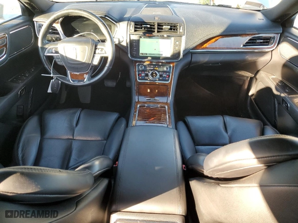 2017 Lincoln Continental Select with VIN 1LN6L9TK5H5608979, listed as a Copart auction lot 80383124 with 39,112 mi miles and Salvage Title. Bid and sale history available at carsss.com. Image 8.