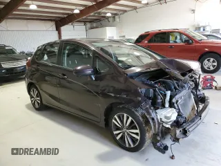 2015 Honda Fit EX-L with VIN 3HGGK5H8XFM752134, listed as a Copart auction lot 51317285 with 89,086 mi miles and Salvage Title. Bid and sale history available at carsss.com. Image 4.