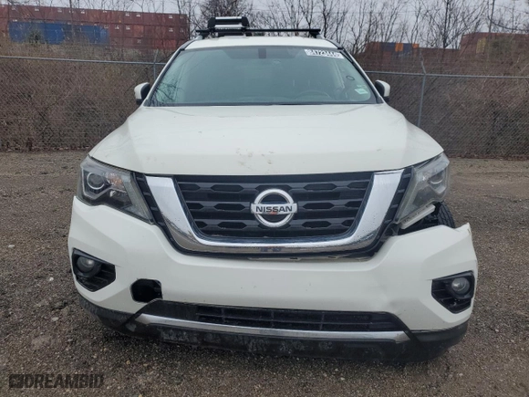 2019 Nissan Pathfinder S with VIN 5N1DR2MN0KC627660, listed as a Copart auction lot 84723444 with 105487 miles and Clean Title. Bid and sale history available at carsss.com. Image 5.