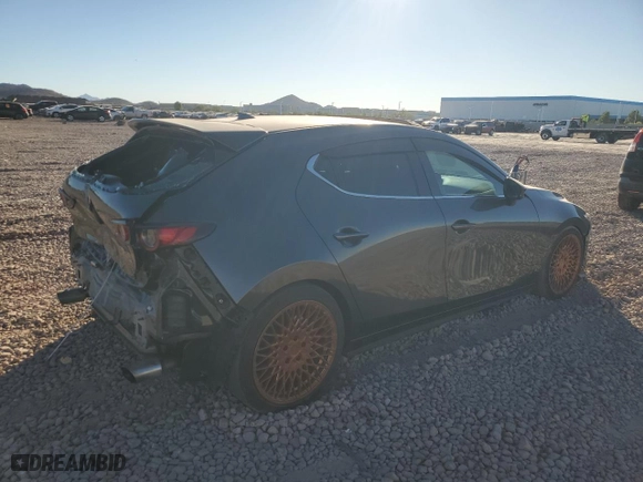 2021 Mazda Mazda3 Hatchback 2.5 Turbo Premium Plus with VIN JM1BPBNY5M1334071, listed as a Copart auction lot 83339084 with 79,419 mi miles and Salvage Title. Bid and sale history available at carsss.com. Image 3.