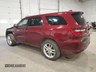2021 Dodge Durango GT Plus z VIN 1C4RDJDG8MC695745, wystawiony jako Copart lot #51138745 z przebiegiem 76 126 mil mil oraz Szkody całkowita. Historia ofert i sprzedaży dostępna na DreamBid. Obrazek 2.