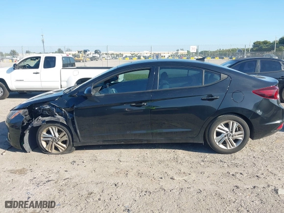 2019 Hyundai Elantra SEL with VIN 5NPD84LF1KH414055, listed as a IAAI auction lot 41705271 with 16,879 mi miles. Bid and sale history available at carsss.com. Image 14.
