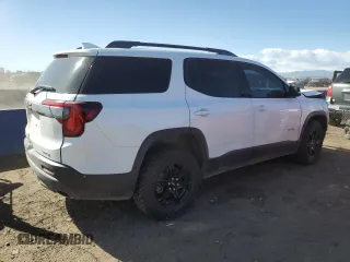 2021 GMC Acadia AT4 with VIN 1GKKNLLS1MZ235926, listed as a Copart auction lot 45810655 with 65,019 mi miles and Salvage Title. Bid and sale history available at carsss.com. Image 3.