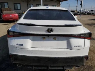2021 Lexus IS with VIN JTHGZ1B26M5046903, listed as a Copart auction lot 47111945 with 19,756 mi miles and Salvage Title. Bid and sale history available at carsss.com. Image 6.
