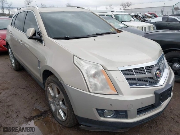2010 Cadillac SRX Premium Collection with VIN 3GYFNFEY3AS547281, listed as a IAAI auction lot 41740255 with 166,338 mi miles. Bid and sale history available at carsss.com. Image 1.