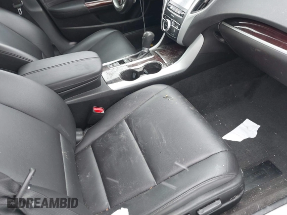 2017 Acura TLX with VIN 19UUB1F34HA001890, listed as a IAAI auction lot 41339623 with 64,434 mi miles. Bid and sale history available at carsss.com. Image 5.