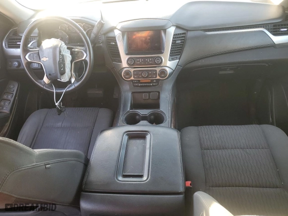 2016 Chevrolet Tahoe LS with VIN 1GNSKAKC5GR218349, listed as a Copart auction lot 85297534 with 0 mi miles and Salvage Title. Bid and sale history available at carsss.com. Image 8.