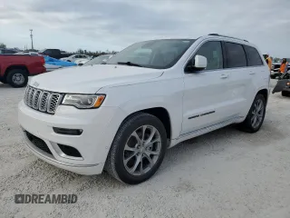 2021 Jeep Grand Cherokee Summit with VIN 1C4RJFJG2MC588782, listed as a Copart auction lot 77001134 with 0 mi miles and Non Repairable. Bid and sale history available at carsss.com. Image 1.