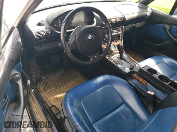 2000 BMW Z3 2.5L with VIN 4USCH9344YLG05011, listed as a Copart auction lot 73979264 with 91,684 mi miles and Salvage Title. Bid and sale history available at carsss.com. Image 8.