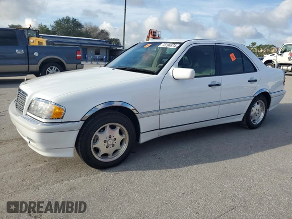 1999 Mercedes-Benz C 230/260/280/320 with VIN WDBHA24G5XA780454, listed as a Copart auction lot 73794674 with 90,578 mi miles and Salvage Title. Bid and sale history available at carsss.com. Image 1.