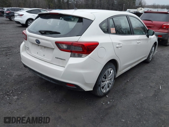 2021 Subaru Impreza with VIN 4S3GTAB63M3701777, listed as a IAAI auction lot 41787091 with 48,593 mi miles and . Bid and sale history available at DreamBid. Image 4.