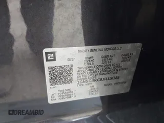 2018 Chevrolet Tahoe LT с VIN 1GNSCBKC8JR110785, выставлен на аукционе IAAI как лот 42100660 с пробегом 95 932 миль миль и . История ставок и продаж доступна на DreamBid. Изображение 9.