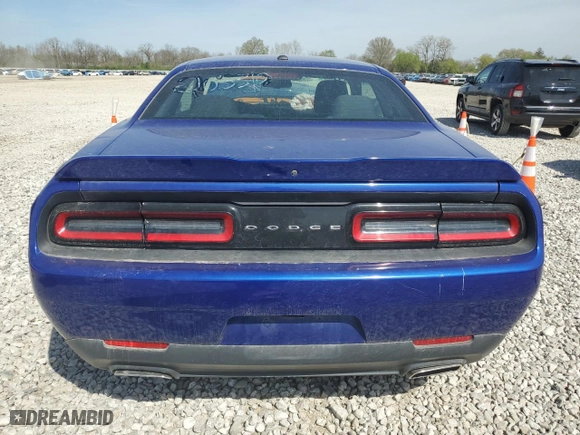 2020 Dodge Challenger SXT with VIN 2C3CDZAG6LH203318, listed as a Copart auction lot 54187475 with 109,649 mi miles and Salvage Title. Bid and sale history available at carsss.com. Image 6.