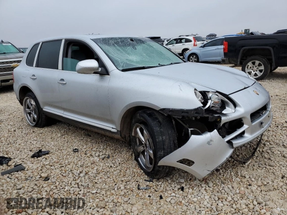 2004 Porsche Cayenne S with VIN WP1AB29P84LA66793, listed as a Copart auction lot 43634485 with 0 mi miles and Salvage Title. Bid and sale history available at carsss.com. Image 4.