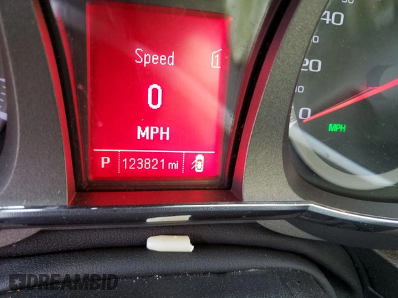 2012 GMC Terrain SLE-1 with VIN 2GKALMEK9C6206219, listed as a Copart auction lot 46154085 with 123,821 mi miles and Salvage Title. Bid and sale history available at carsss.com. Image 9.