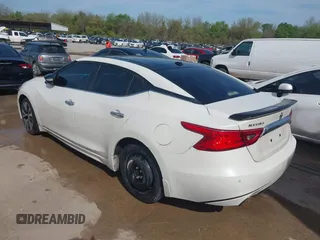 2016 Nissan Maxima SL with VIN 1N4AA6AP5GC383075, listed as a IAAI auction lot 41415505 with 164,392 mi miles and . Bid and sale history available at DreamBid. Image 3.