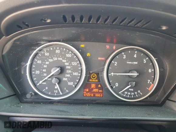2008 BMW 5 Series 528i with VIN WBANU53588C112681, listed as a Copart auction lot 71921634 with 72,316 mi miles and Salvage Title. Bid and sale history available at DreamBid. Image 9.