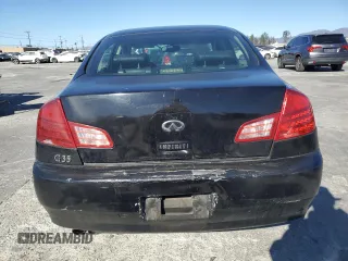 2003 Infiniti G35 w/Leather with VIN JNKCV51E03M011081, listed as a Copart auction lot 88648655 with 169,633 mi miles and Salvage Title. Bid and sale history available at carsss.com. Image 6.