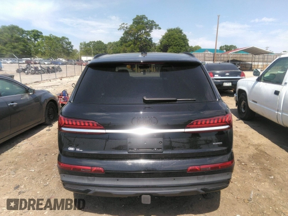 2021 Audi Q7 Premium Plus with VIN WA1LXAF72MD031553, listed as a IAAI auction lot 42071156 with 40,388 mi miles and . Bid and sale history available at DreamBid. Image 16.