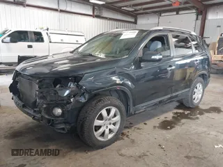 2011 Kia Sorento LX with VIN 5XYKT4A12BG127151, listed as a IAAI auction lot 41891186 with 103,690 mi miles. Bid and sale history available at carsss.com. Image 19.
