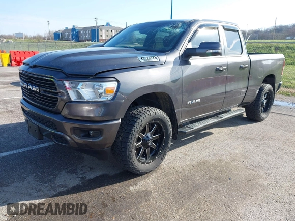 2021 Ram 1500 Big Horn with VIN 1C6SRFBT3MN741025, listed as a IAAI auction lot 41899873 with 46,530 mi miles. Bid and sale history available at carsss.com. Image 20.