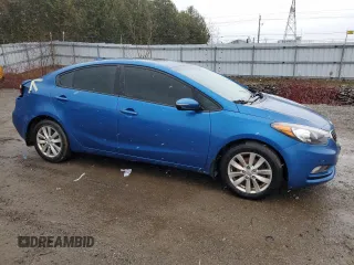 2014 Kia Forte LX with VIN KNAFX4A61E5189748, listed as a Copart auction lot 52330935 with 216,853 mi miles and Clean Title. Bid and sale history available at carsss.com. Image 4.