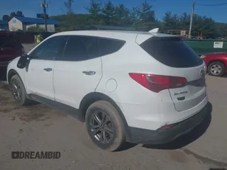 2016 Hyundai Santa Fe z VIN 5XYZTDLB7GG329320, wystawiony jako IAAI lot #42145591 z przebiegiem 106 345 mil mil oraz . Historia ofert i sprzedaży dostępna na DreamBid. Obrazek 3.