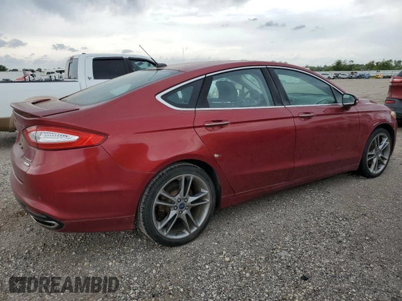 2016 Ford Fusion Titanium with VIN 3FA6P0K98GR245775, listed as a Copart auction lot 54717845 with 118,906 mi miles and Clean Title. Bid and sale history available at carsss.com. Image 3.