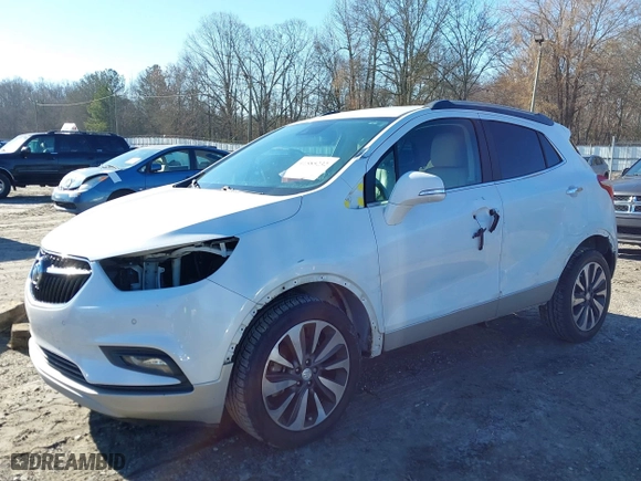 2017 Buick Encore Premium with VIN KL4CJDSB4HB064861, listed as a IAAI auction lot 41585232 with 125,410 mi miles. Bid and sale history available at carsss.com. Image 6.