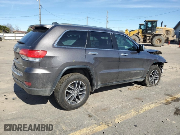 2018 Jeep Grand Cherokee Limited с VIN 1C4RJFBGXJC394902, выставлен на аукционе Copart как лот 50313415 с пробегом 63 233 миль миль и Списание • Salvage title. История ставок и продаж доступна на DreamBid. Изображение 3.