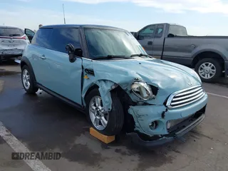 2012 MINI Hardtop with VIN WMWSU3C5XCT543913, listed as a IAAI auction lot 42344874 with 108,245 mi miles and . Bid and sale history available at DreamBid. Image 1.