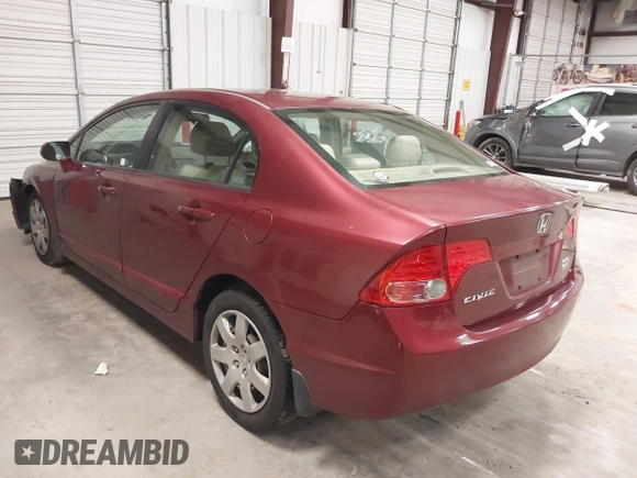 2008 Honda Civic LX with VIN 1HGFA165X8L071637, listed as a IAAI auction lot 41579354 with 239,735 mi miles and . Bid and sale history available at DreamBid. Image 3.