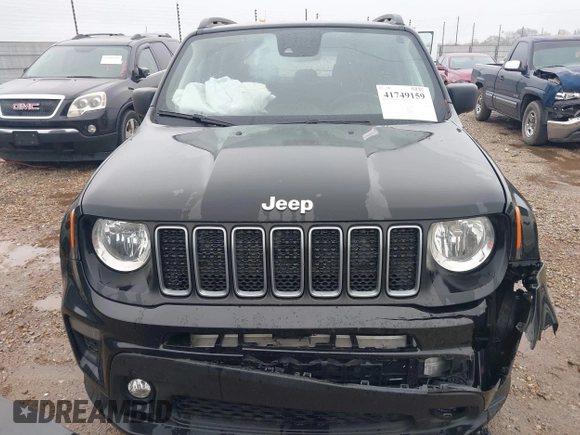 2022 Jeep Renegade Latitude с VIN ZACNJDB17NPN85853, выставлен на аукционе IAAI как лот 41749159 с пробегом 33 316 миль миль и . История ставок и продаж доступна на DreamBid. Изображение 12.