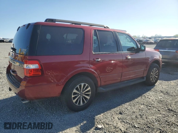 2016 Ford Expedition XLT with VIN 1FMJU1JT4GEF55744, listed as a Copart auction lot 53349055 with 112,021 mi miles and Salvage title. Bid and sale history available at DreamBid. Image 3.