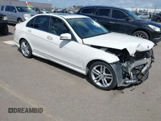 2013 Mercedes-Benz C-Class C 250 Sport with VIN WDDGF4HB5DR298997, listed as a IAAI auction lot 41934514 with 108,793 mi miles. Bid and sale history available at carsss.com. Image 1.